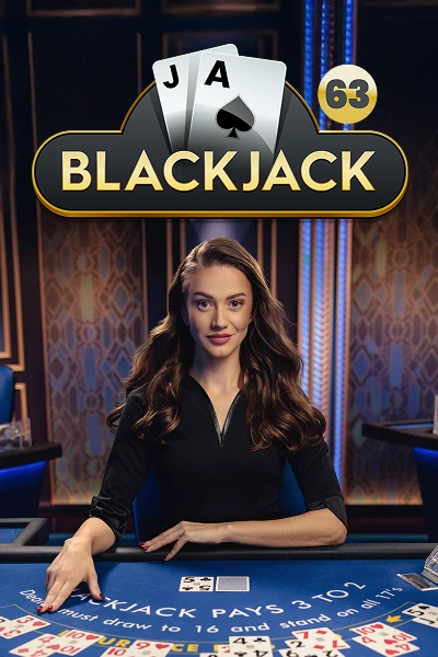 Blackjack 63 – live casinospel van Pragmatic Play Live